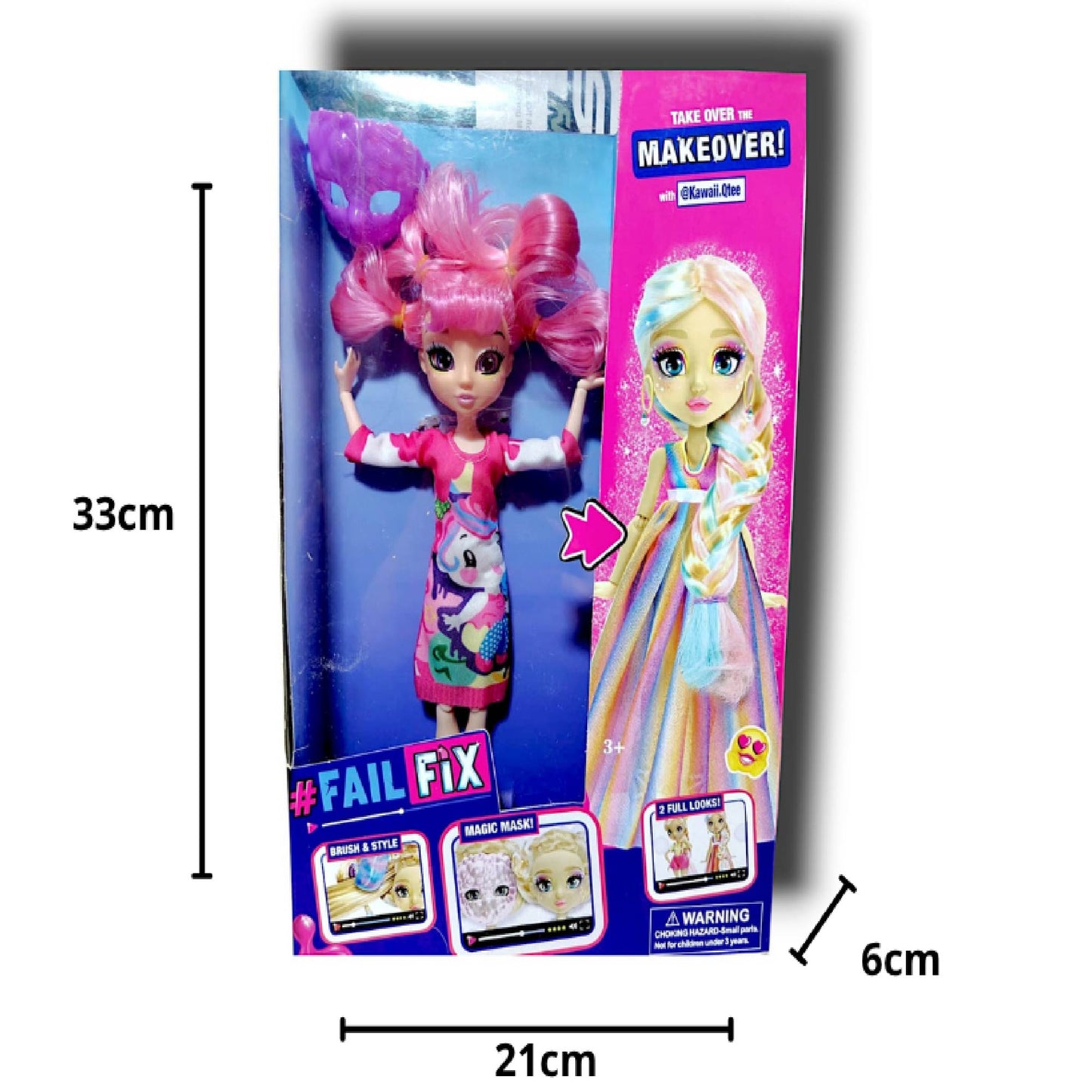 MUÑECA CAMBIO DE LOOK X6 UNDS - DXY34-1