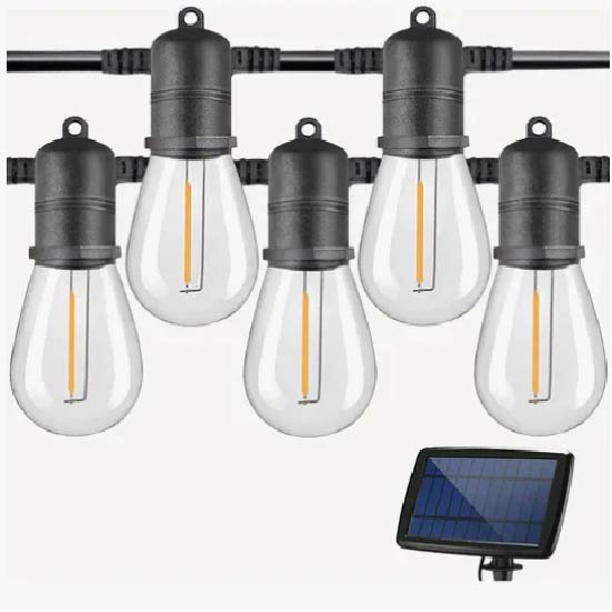 GUIRNALDA DE LUZ 10M,20 BOMBILLOS X6 UNDS - OMC-084