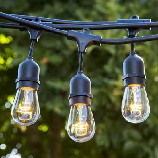 GUIRNALDA DE LUZ 10M,20 BOMBILLOS X6 UNDS - OMC-084