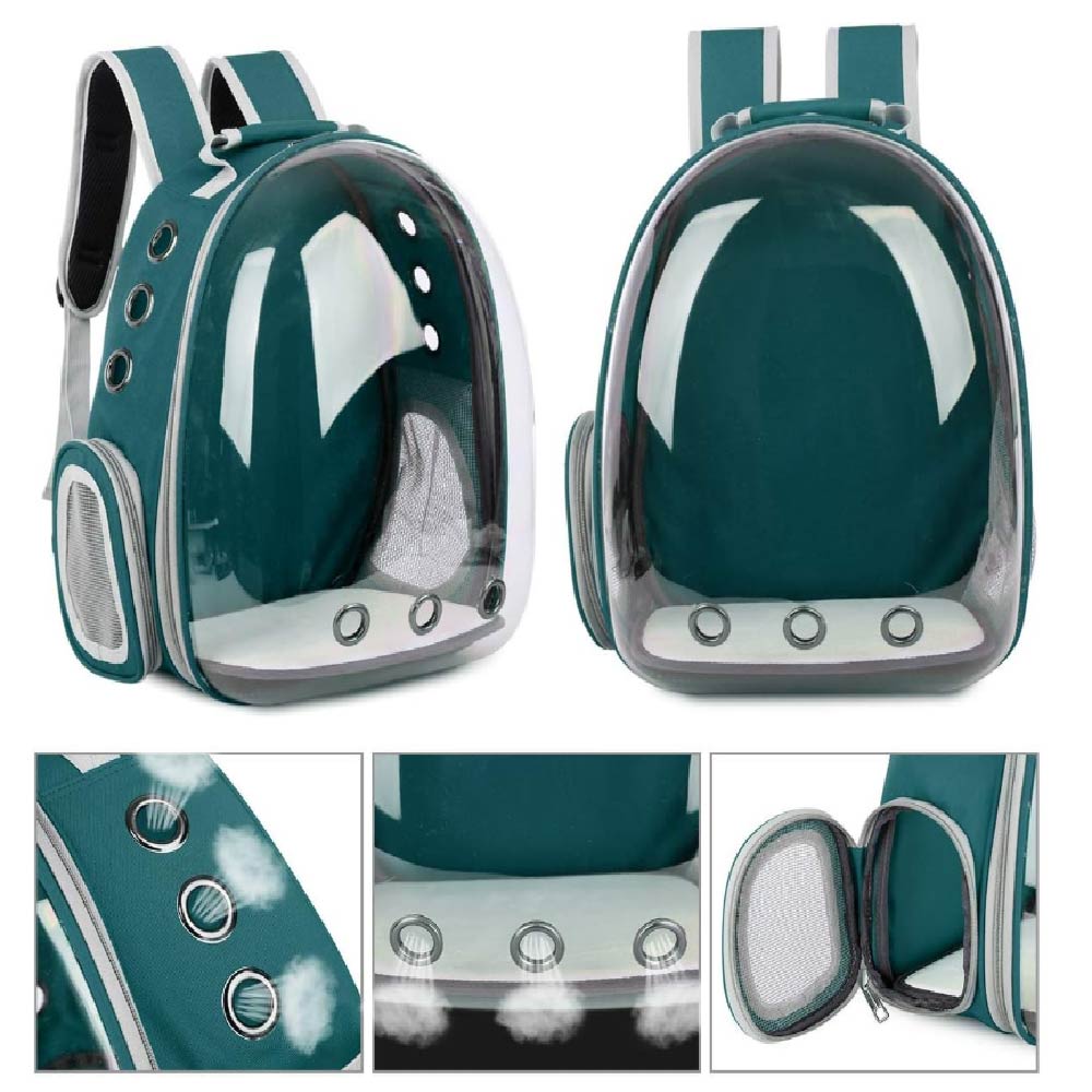 MALETA CAPSULA TRANSPARENTE X6UNDS - OMC-009