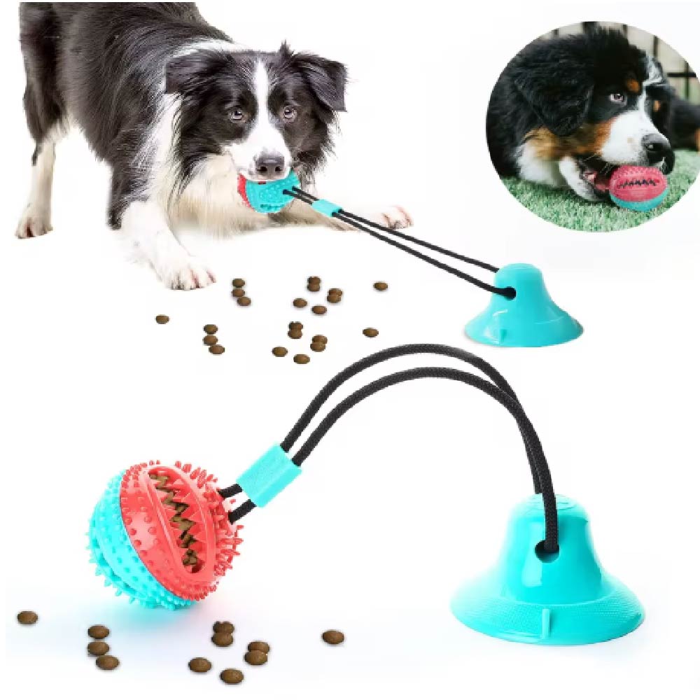 PELOTA CON VENTOSA PARA PERROS X6UNDS - OMC-316