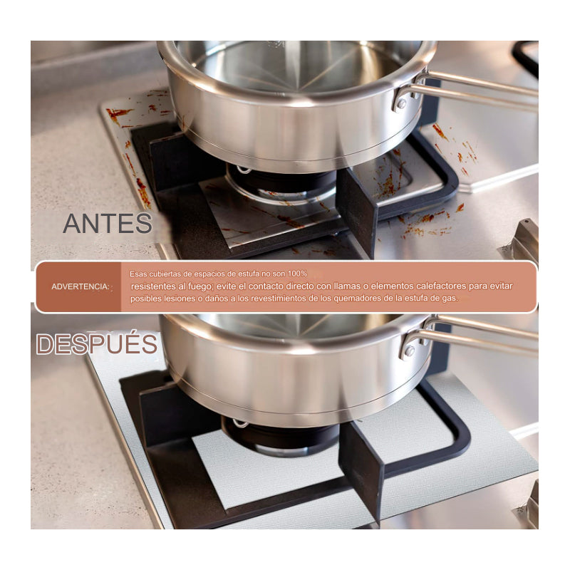 Protector De Estufa X 6 Sets de 4 Undades cada set OMC-501