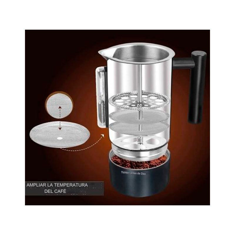 PRENSA FRANCESA NEGRO MATE X6UNDS - OMC-473