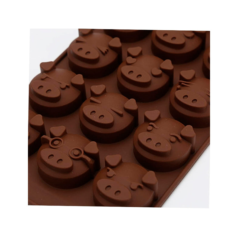 MOLDE CON FIGURAS DE CERDITO X6UNDS OMC-193