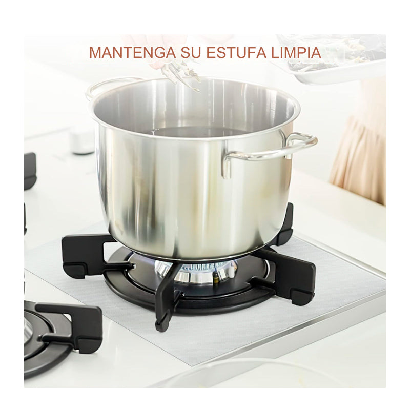 Protector De Estufa X 6 Sets de 4 Undades cada set OMC-501