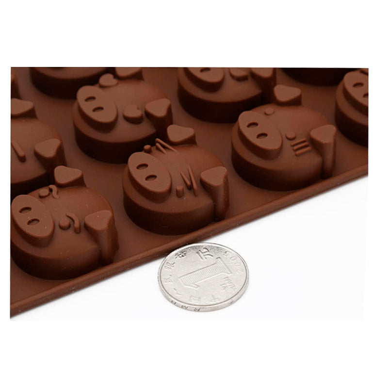 MOLDE CON FIGURAS DE CERDITO X6UNDS OMC-193