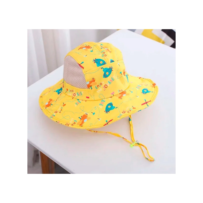 Sombrero De Pescador Para Niños Con Ala Ancha X 6 Unidades OMC-170