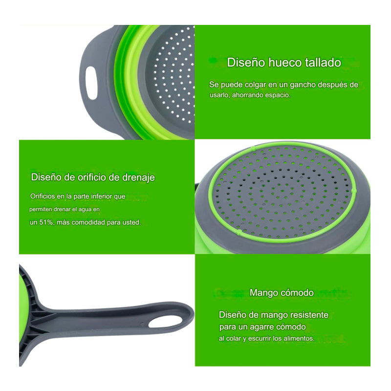 COLADOR PLEGABLE X6UNDS - OMC-495