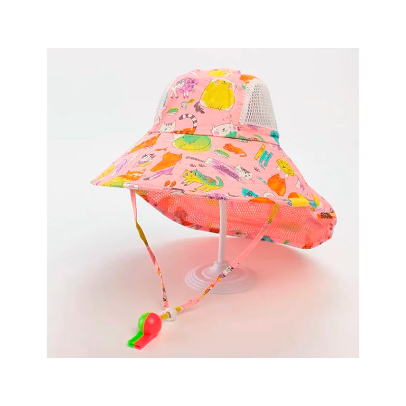 Sombrero De Pescador Para Niños Con Ala Ancha X 6 Unidades OMC-170