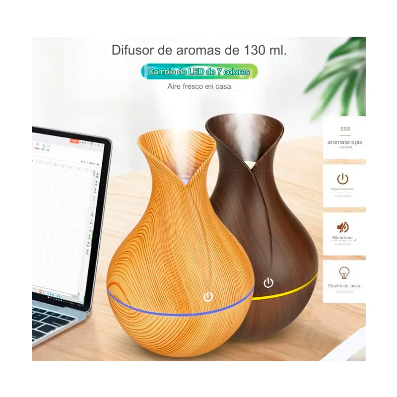 HUMIFICADOR DISEÑO TIPO MADERA OMC-288
