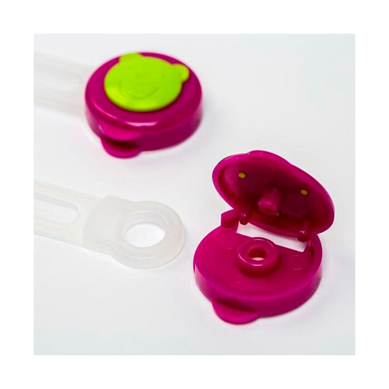 SET DE 5 UNDIDADES  SEGURO PROTECTOR PARA PUERTAS X6UNDS- OMC-114