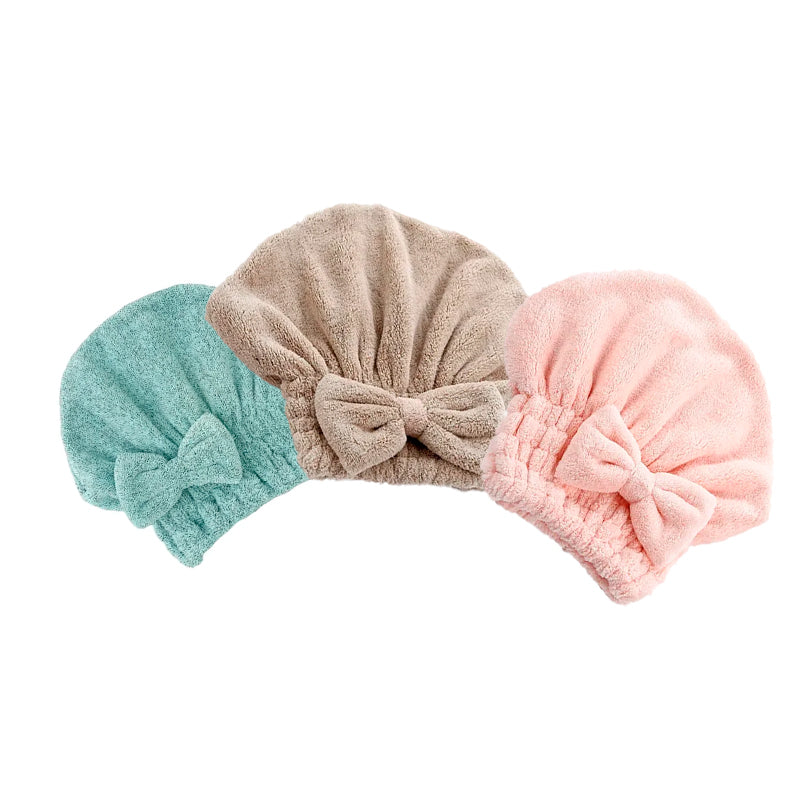 GORRO TOALLA DE SECADO PARA CEBELLO X6UNDS - OMC-469