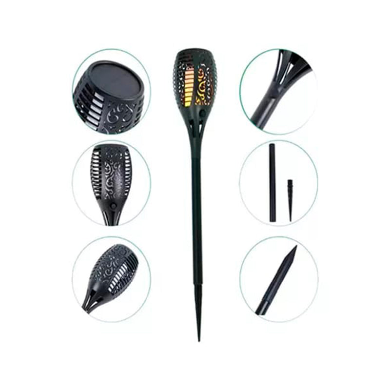 ANTORCHA LED CON PANEL SOLAR X6UNDS - OMC-098