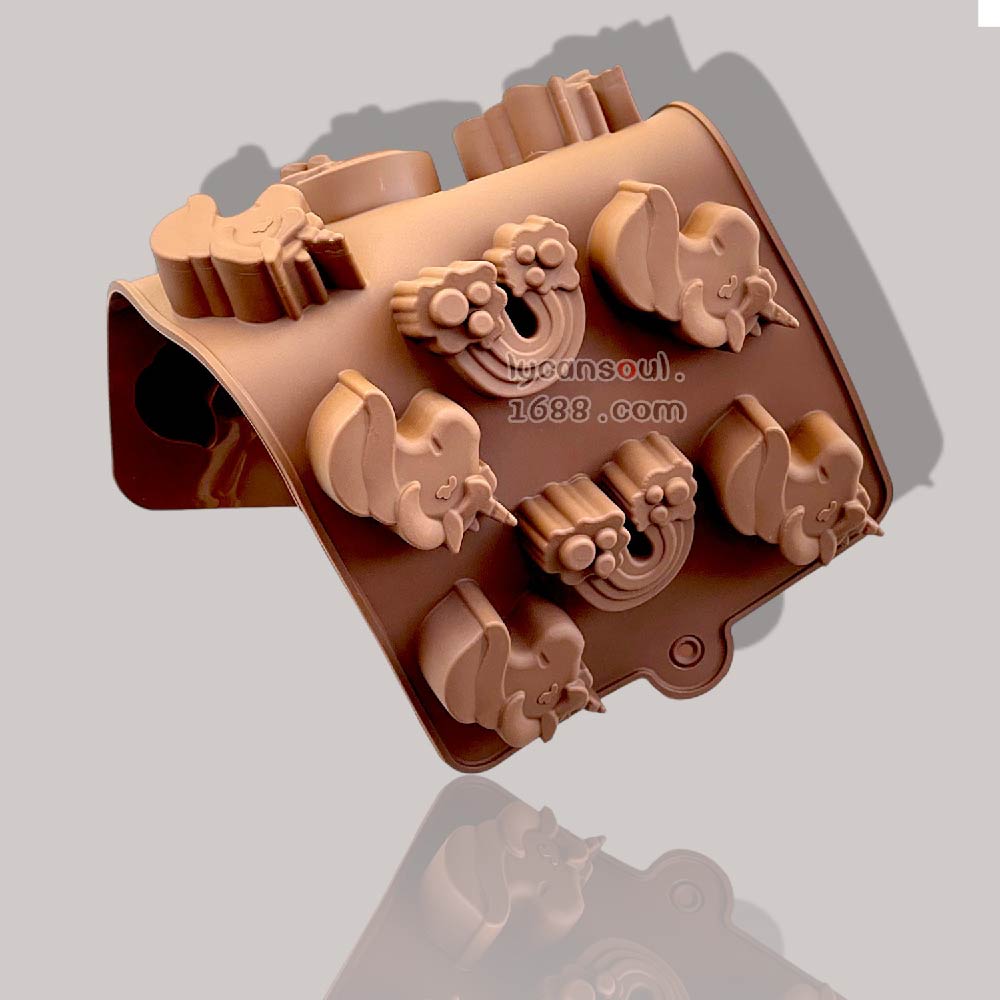 MOLDE FIGURAS DE UNICORNIO X6UNDS - OMC-191