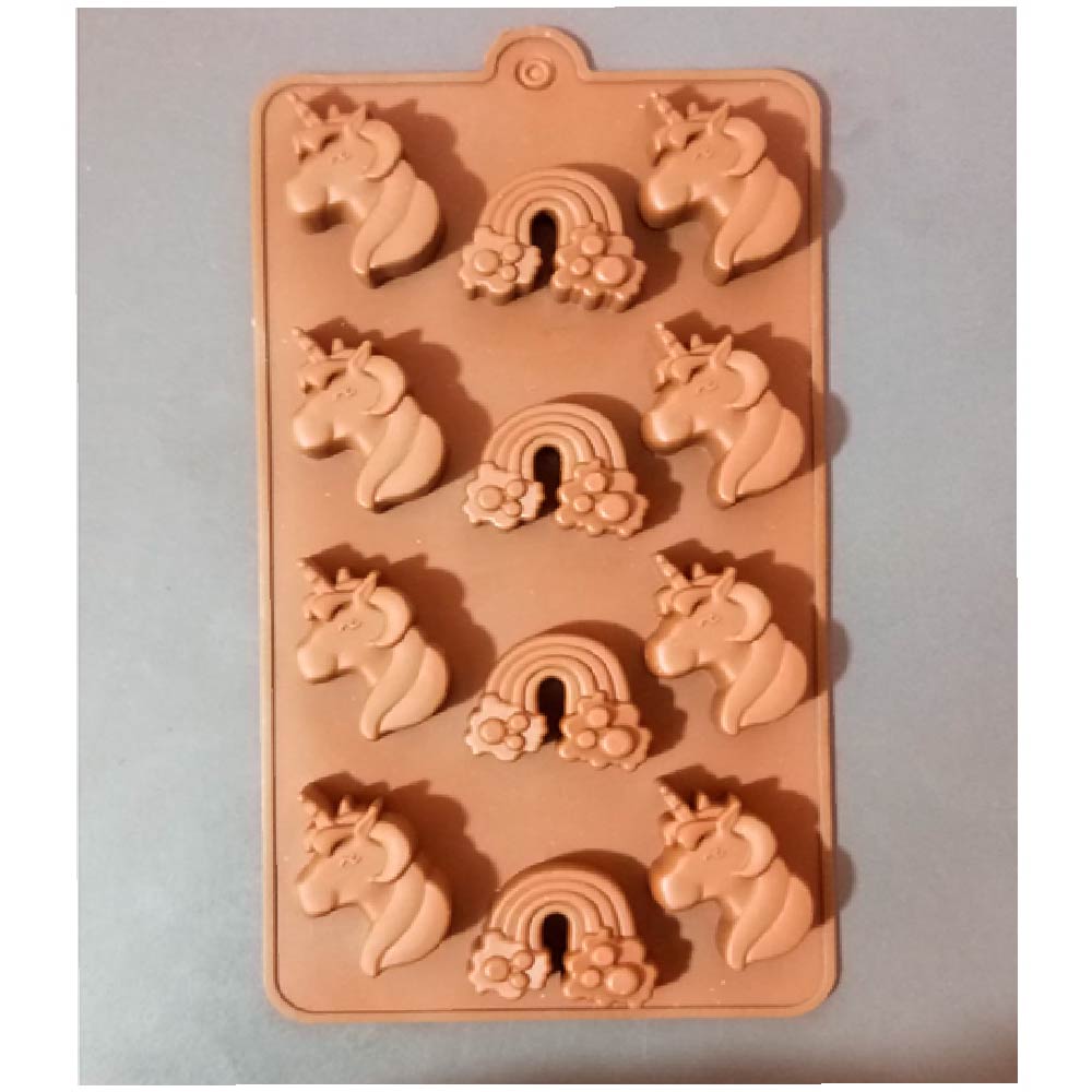 MOLDE FIGURAS DE UNICORNIO X6UNDS - OMC-191