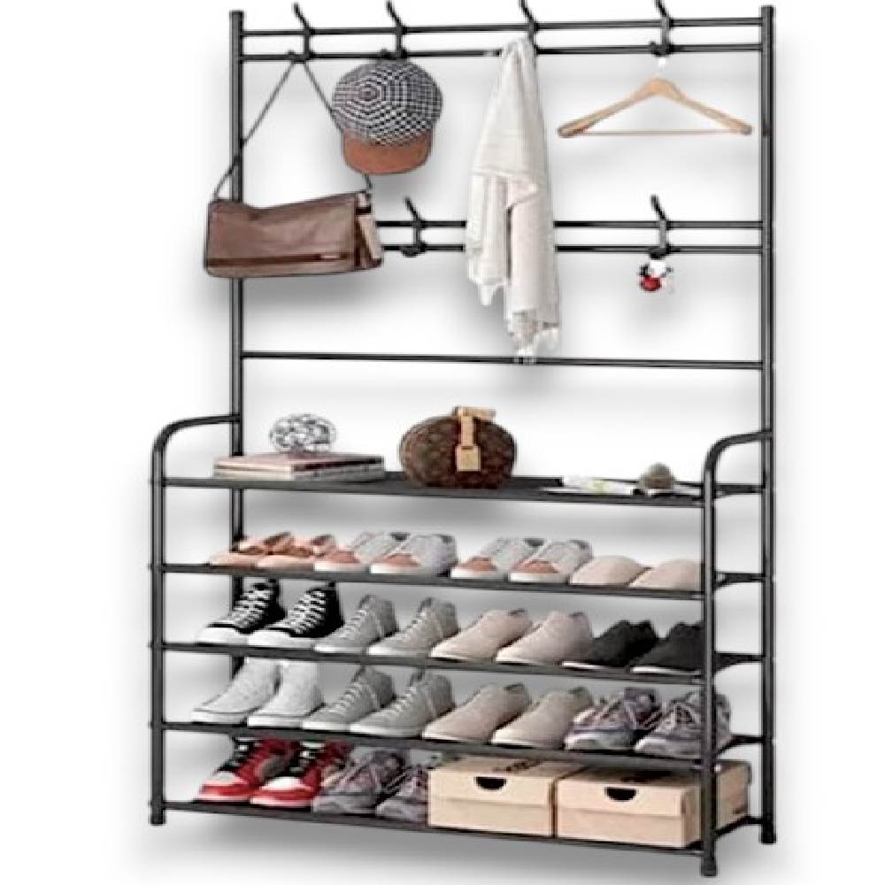 PERCHERO, ORGANIZADOR MULTIFUNCIONAL 4 EN 1 X6UNDS GRANDE - TM5-80 (OMC-122)