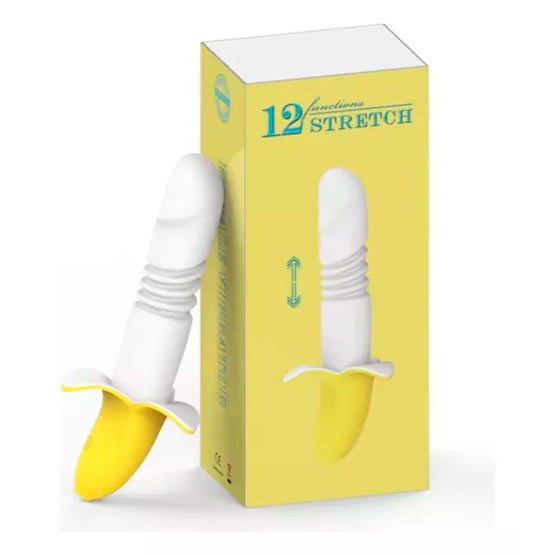 Vibrador Punto G Forma De Banana Estimulador X6 Unds OMC-348