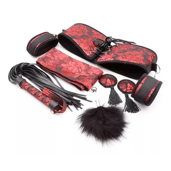 Kit Combo 6 Piezas Set Bondage Sex Theraphy X6 Unds OMC-428