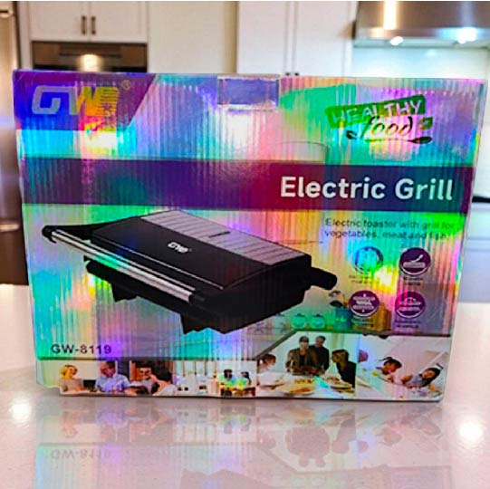 GRILL ELECTRICO PARRILLERO ANTIADHERENTE X6UNDS - OMC-487