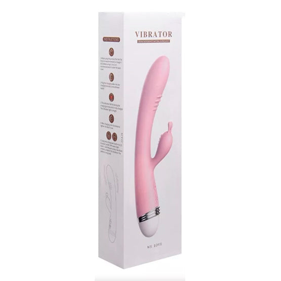 DILDO VIBRADOR DUAL CONEJO X6 UNDS - OMC-322