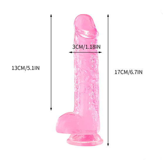 Dildo Con Ventosa X6 Unds OMC-364