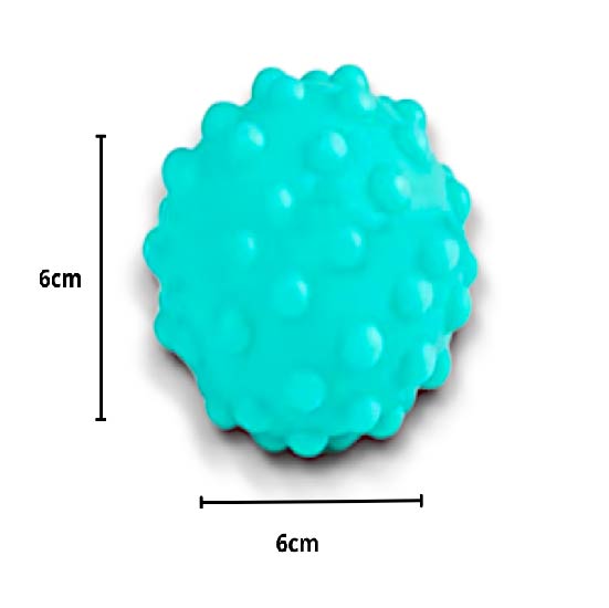 PELOTAS DE ESTIMULACION PARA BEBE X6UNDS - BLSQ-32