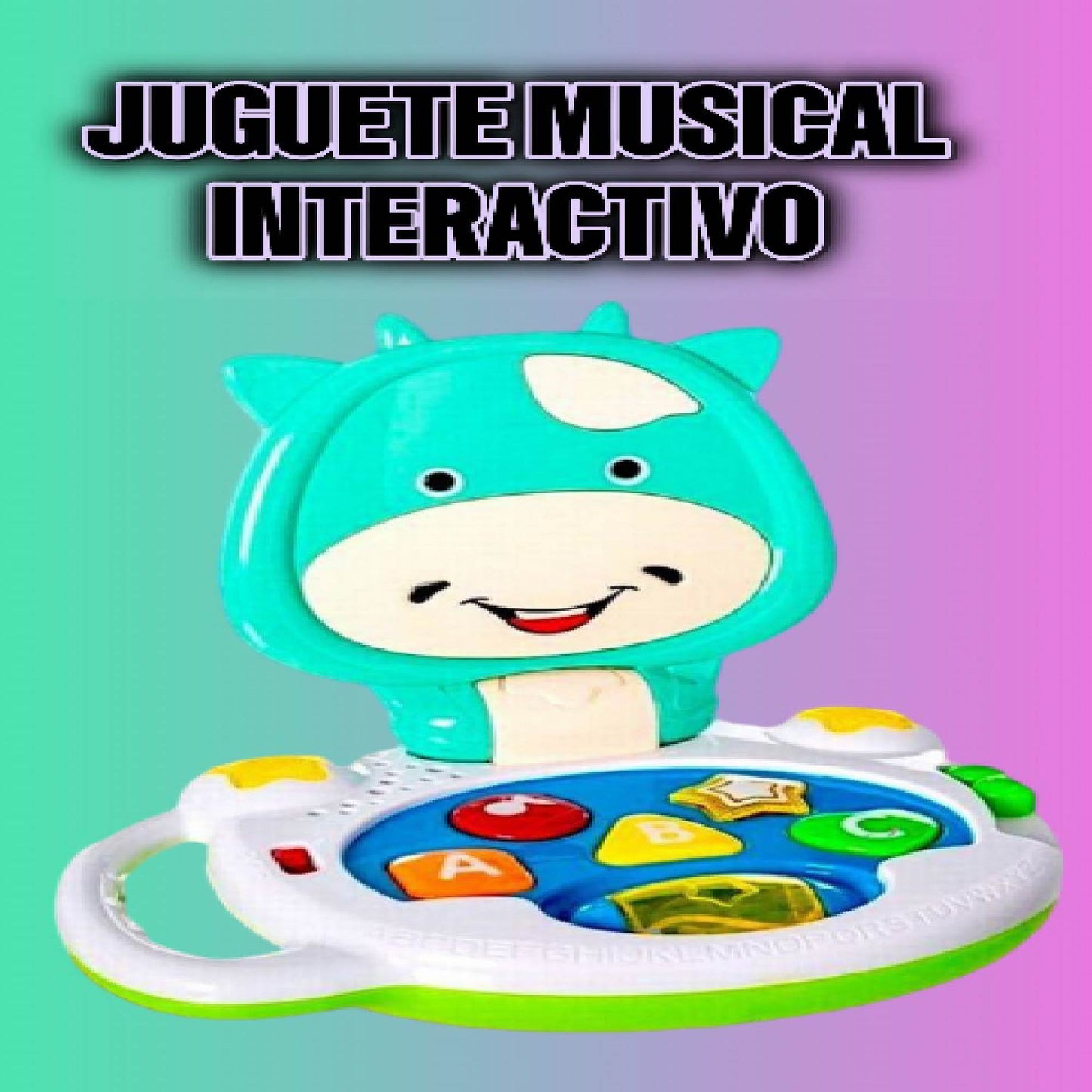 VACA MUSICAL INTERACTIVA X6 UND- HY658-E