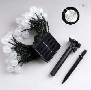 LUZ SOLAR NAVIDEÑA, 100 BOMBILLOS, 10M X6 UNDS - OMC-076