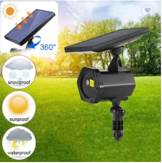 Proyector Solar Navideño Para Exteriores, Luz Solar X 6 Unidades -OMC-086