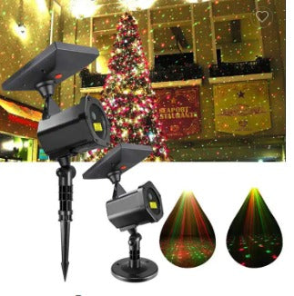 Proyector Solar Navideño Para Exteriores, Luz Solar X 6 Unidades -OMC-086
