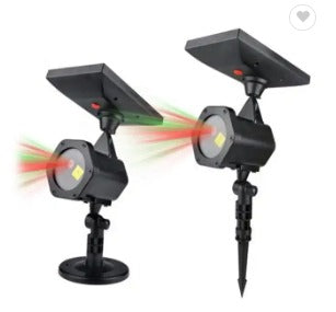 Proyector Solar Navideño Para Exteriores, Luz Solar X 6 Unidades -OMC-086