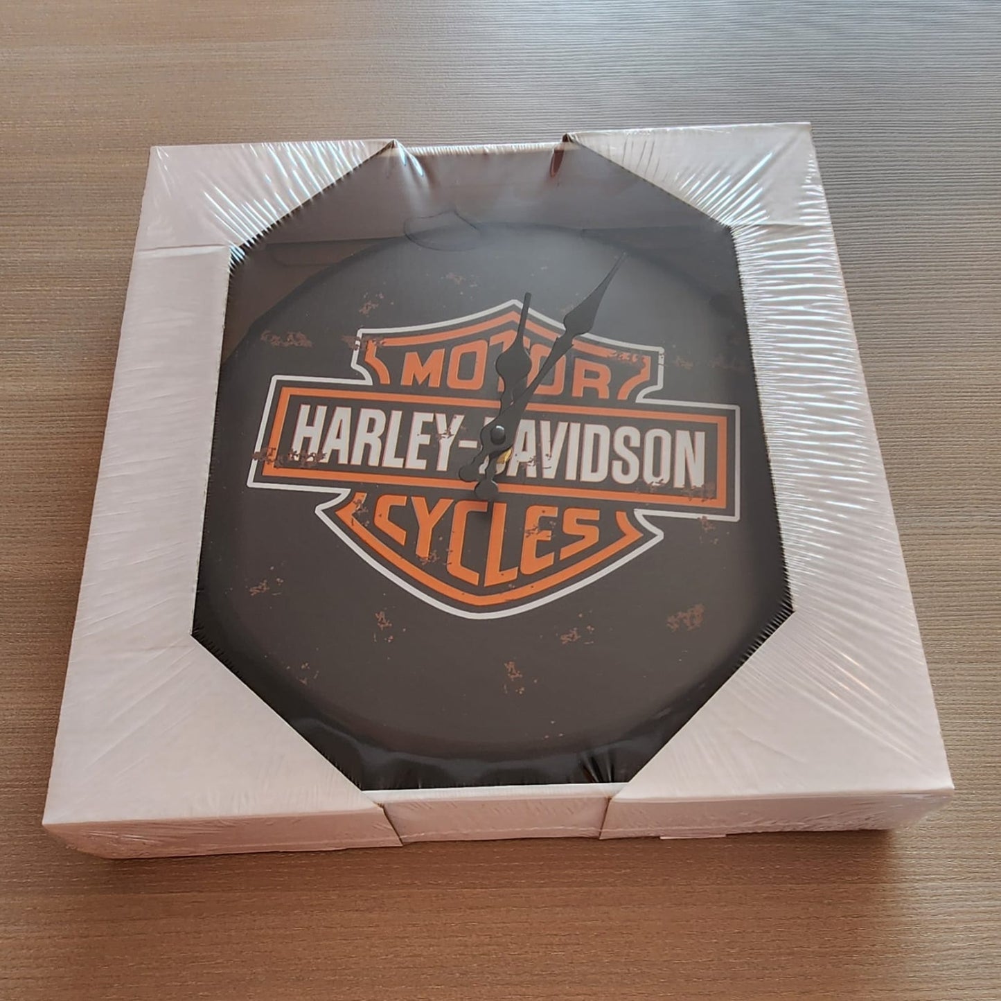 RELOJ DE PARED VINTAGE ESTILO TAPA BOTELLA METALICO X6UNDS - OMC-445