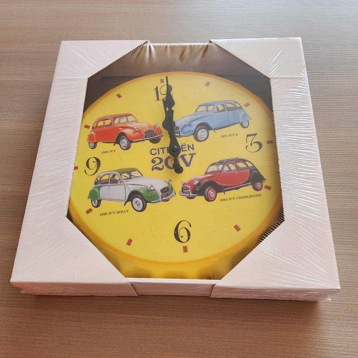 RELOJ DE PARED VINTAGE ESTILO TAPA BOTELLA METALICO X6UNDS - OMC-445