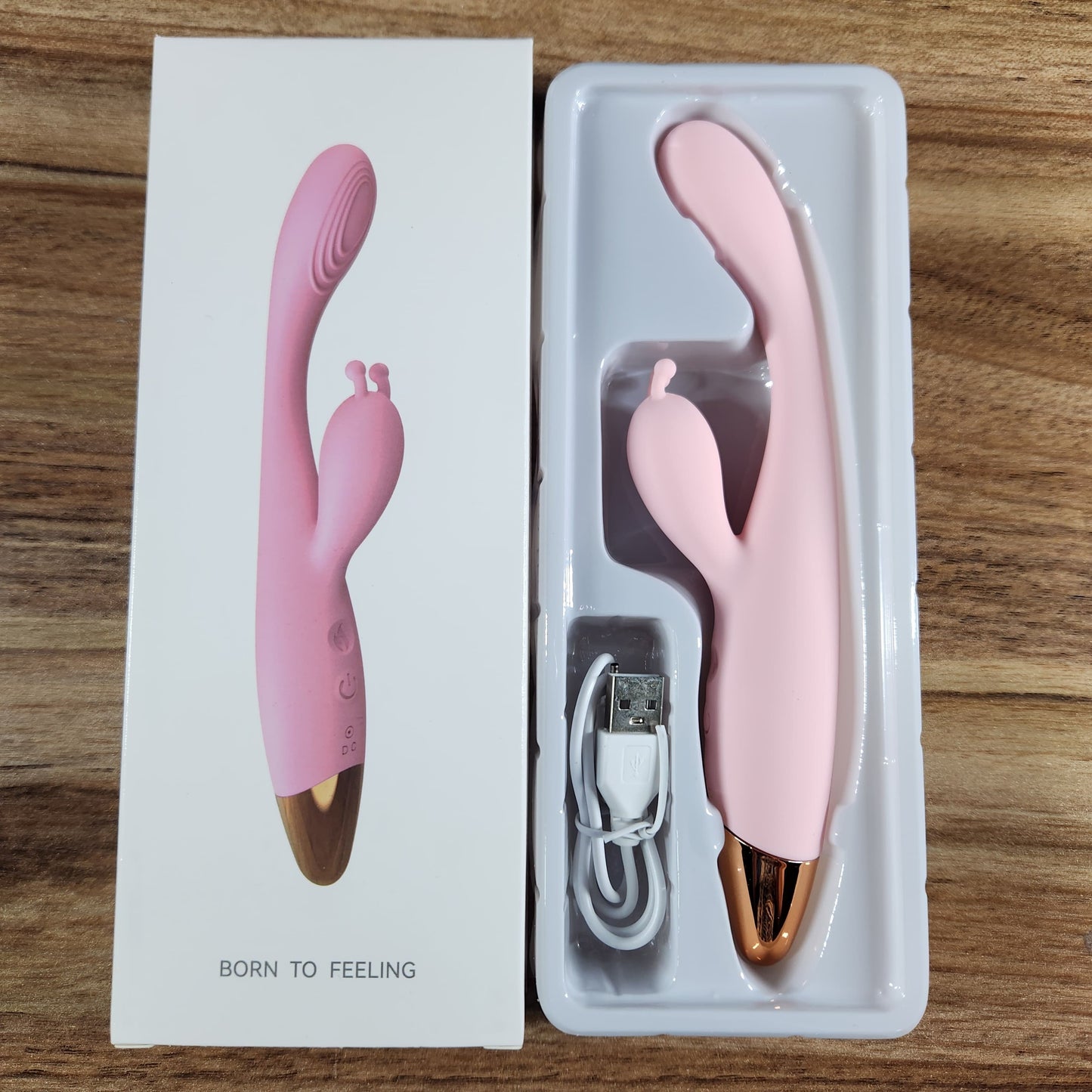 Vibrador Consolador Clitoris Y Punto G X6 Unds OMC-414