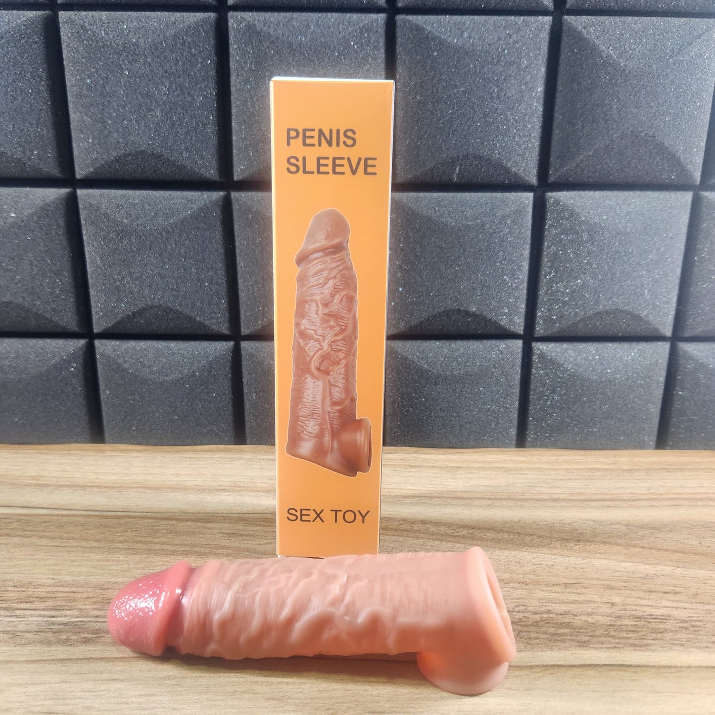 Funda Extensión de Pene, Condón de Goma X6 Unds OMC-368