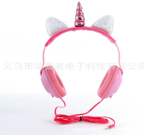 AUDIFONOS DIADEMA UNICORNIO CON CABLE X6UNDS - OMC-286