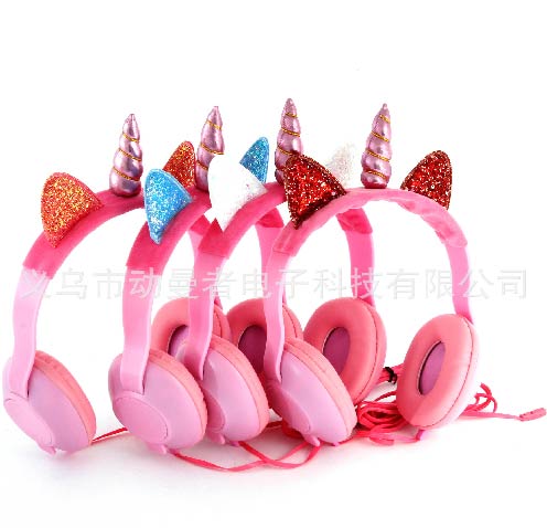 AUDIFONOS DIADEMA UNICORNIO CON CABLE X6UNDS - OMC-286