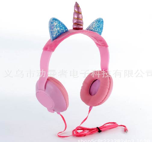 AUDIFONOS DIADEMA UNICORNIO CON CABLE X6UNDS - OMC-286