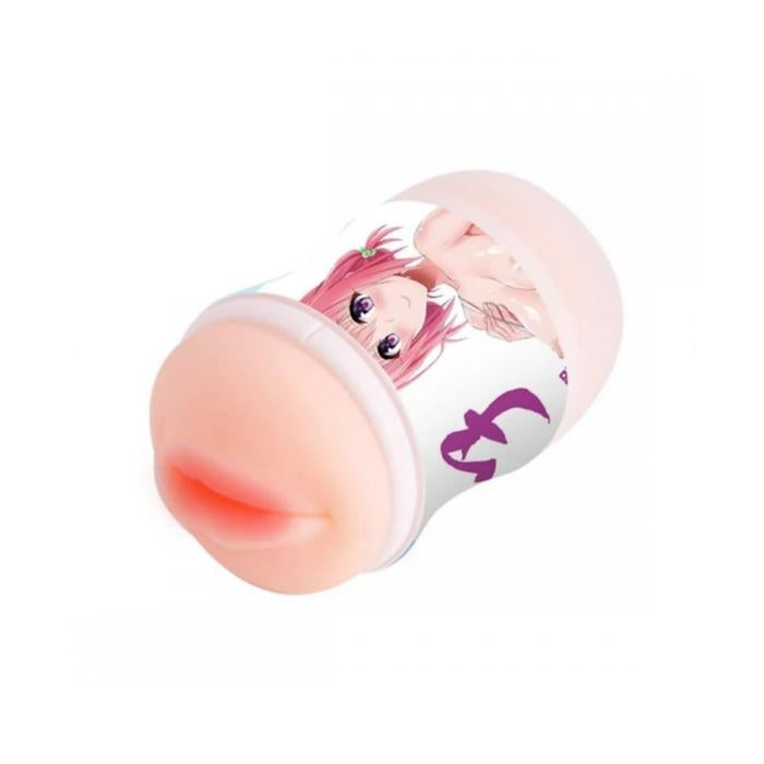 Masturbador realista de mano 2 en 1 vagina y boca X6 Unds OMC-327