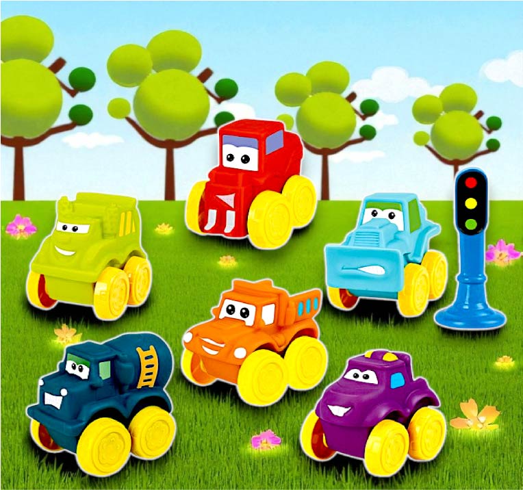 CARRITO LLAMA DIENTES BEBE X6 UNDS - JLX5503-1