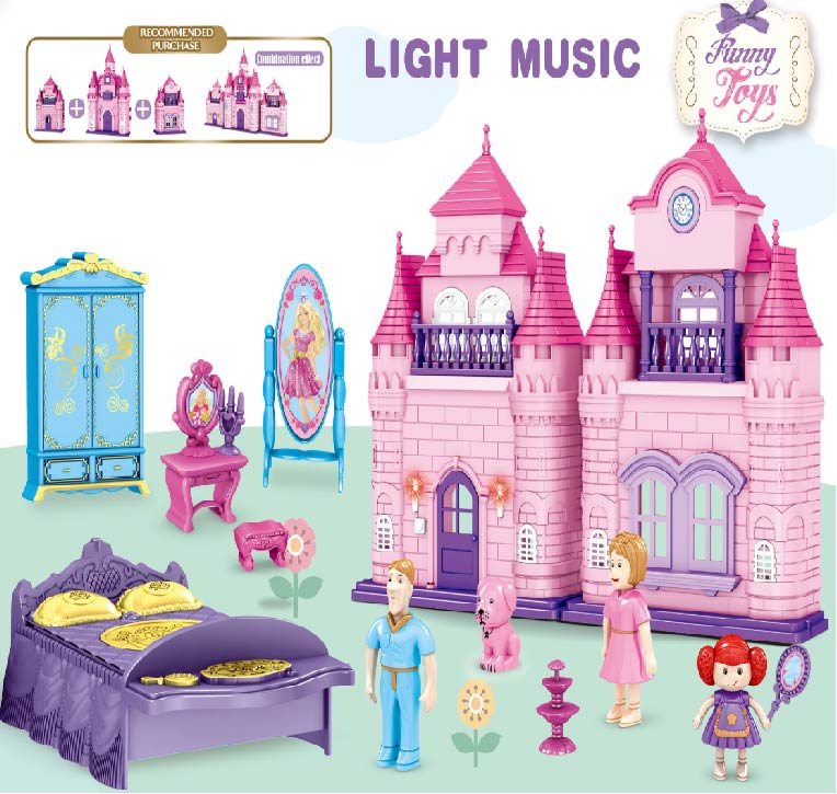 CASTILLO PARA NIÑAS X1 UNIDAD - 1887240