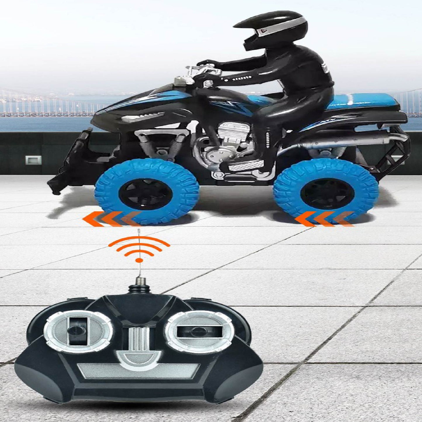 Cuatrimoto a control remoto x 6 unds - ESD818-2