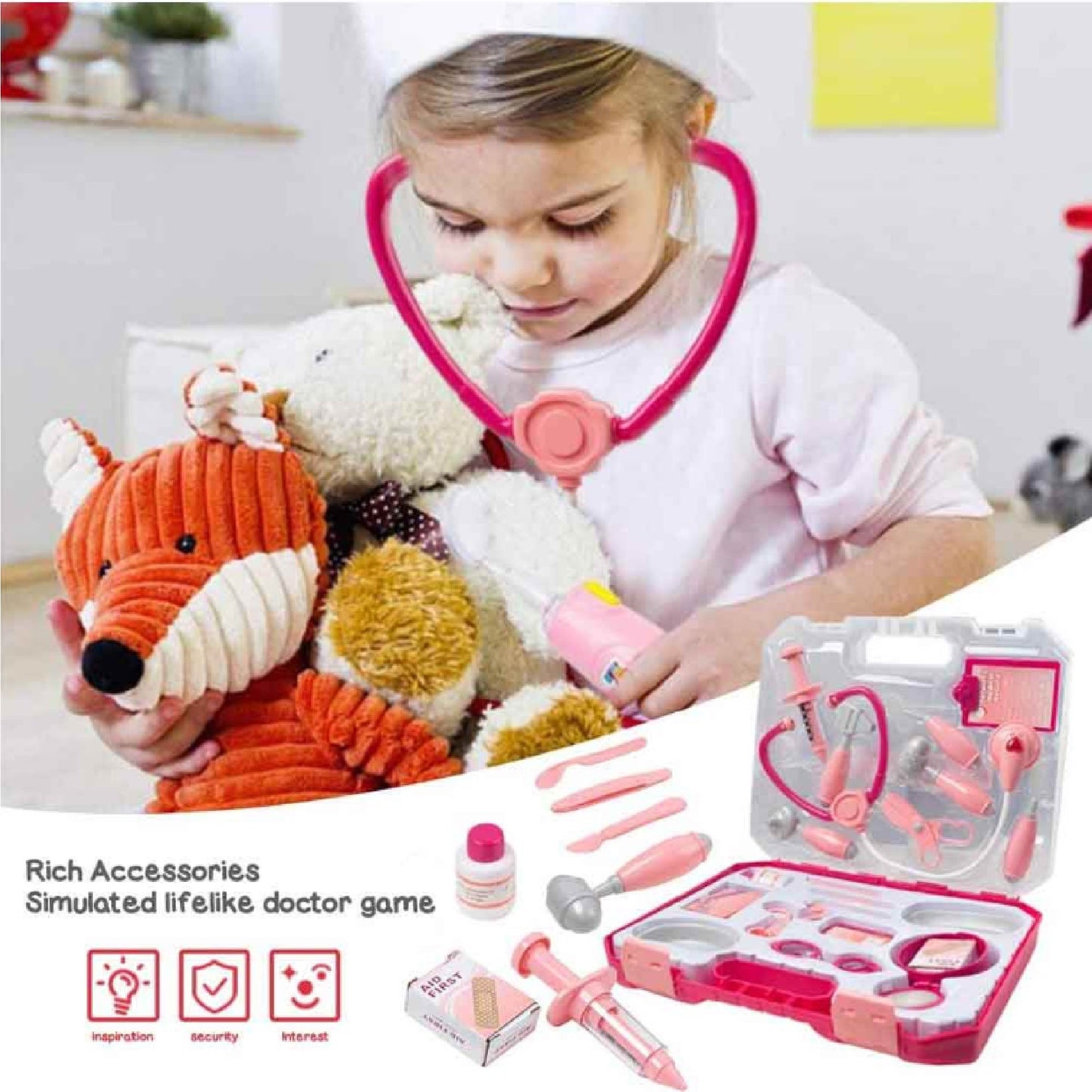 KIT MEDICO ROSA POR 6 UND - 12505239