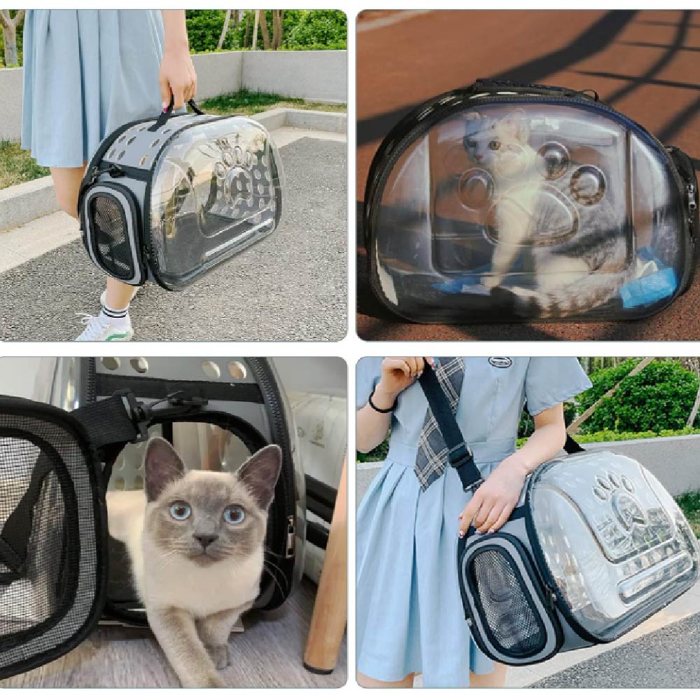 TRANSPORTADOR DE MASCOTAS PLEGABLE X6UNDS - OMC-008