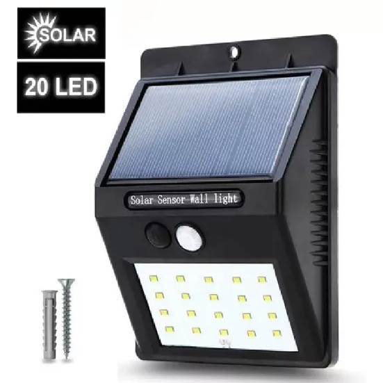 LUZ SOLAR PARED X6 UNDS - OMC-088