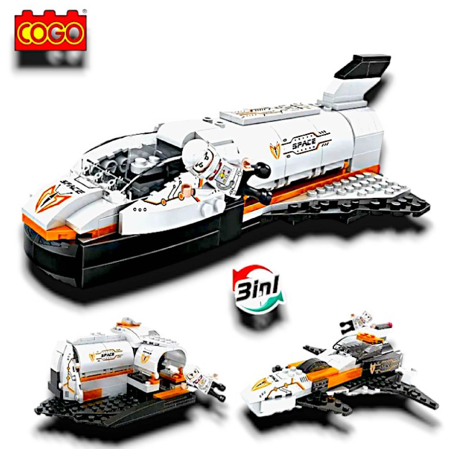NAVE BLOQUES DE CONSTRUCCION X6UNDS -3032