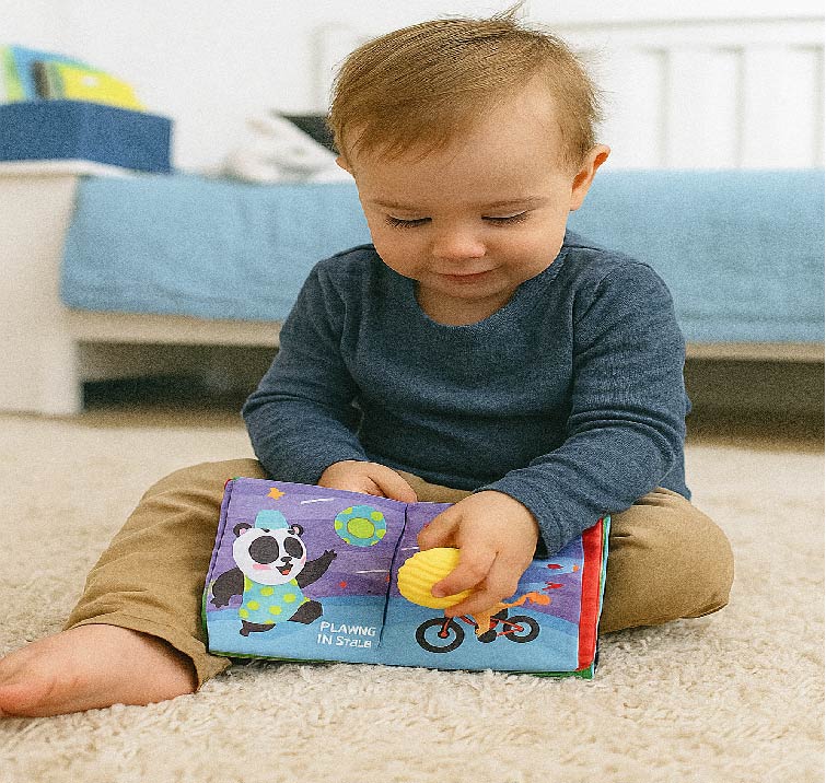 LIBRO DE TELA PARA BEBE X6UNDS - 6651