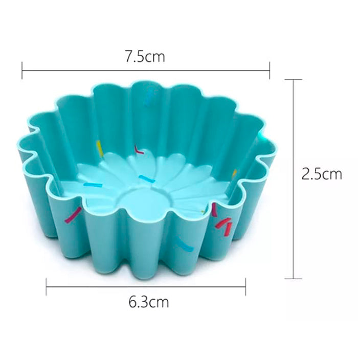 SET POR 6 MOLDES PARA CUPCAKES X6UNDS -OMC-195