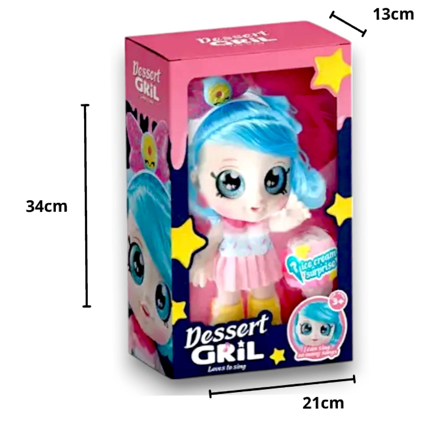 Muñeca dessert girl - POC-4253 DY8801B