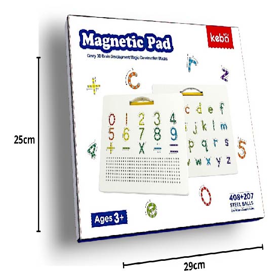 TABLERO MAGNETICO X6 UNDS - 19595012